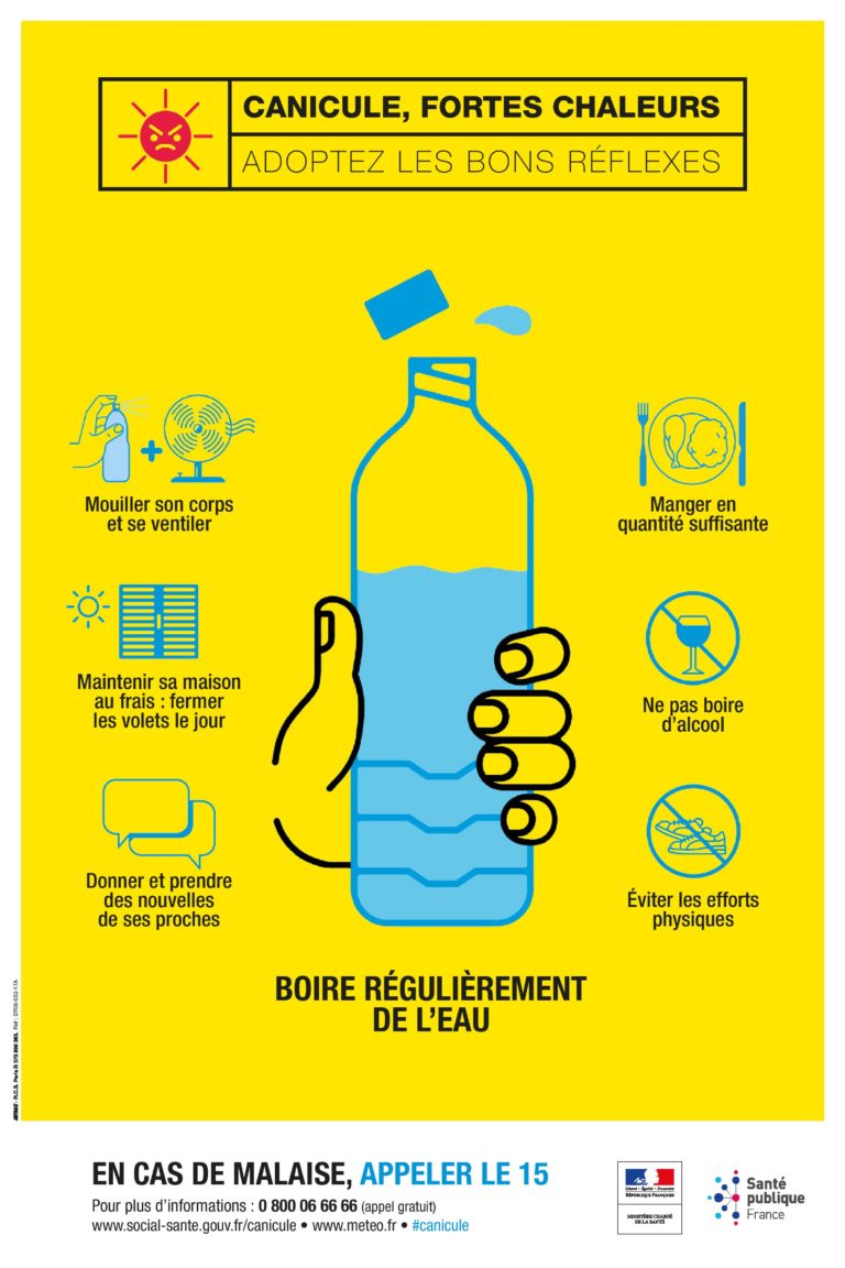 Prévention canicule - Mairie de La Palme