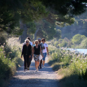 Rando La Palme à Gruissan "Route Bleue du sel, des pêcheurs et des paysages"
